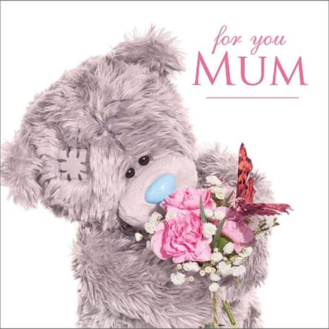 3D Holographic For You Mum Me to You Bear Mothers Day Card £2.99